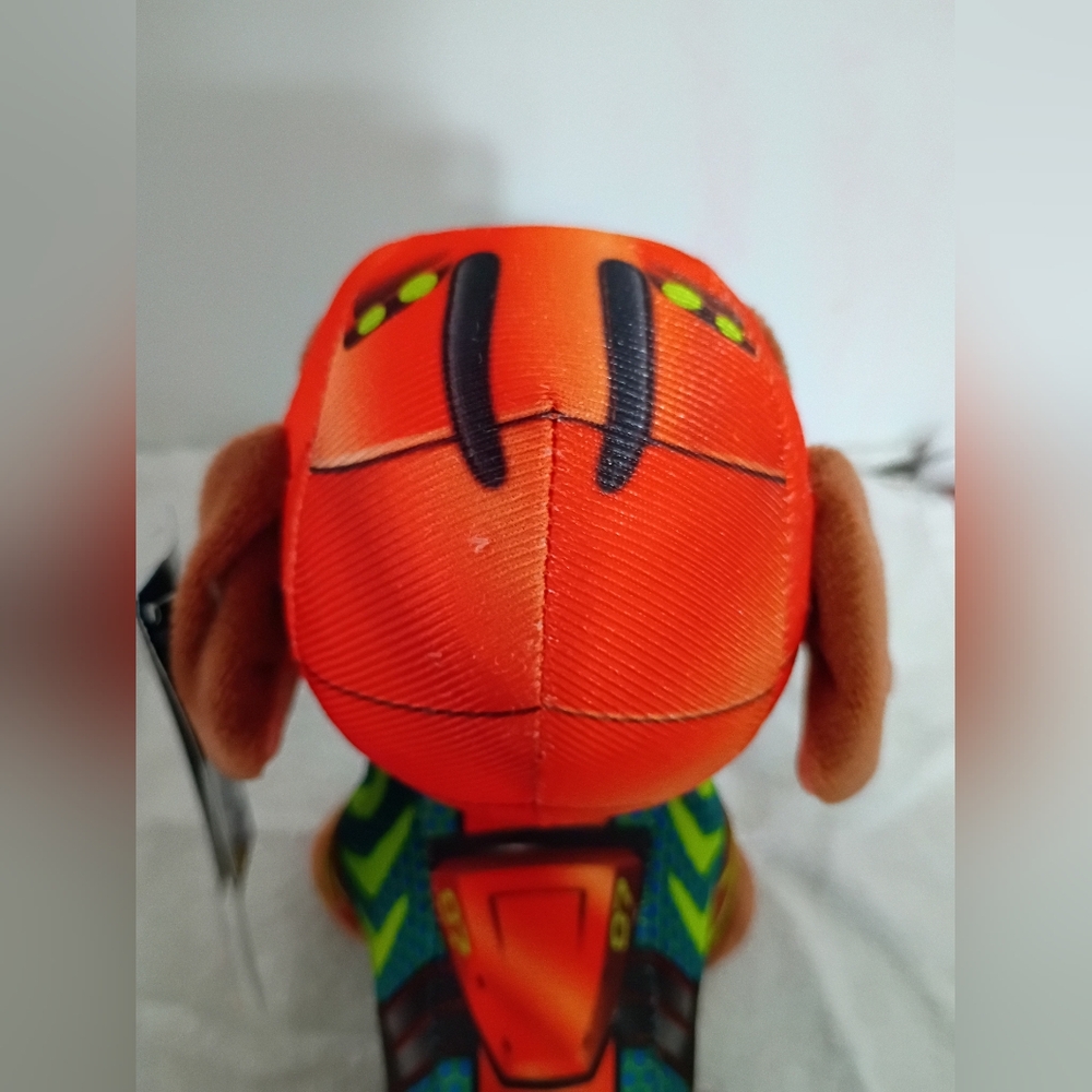Nickelodeon Paw Patrol Aqua Pup Zuma Brown and Red Stuffed Dog - Picture 4 of 7